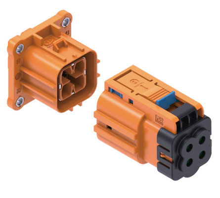Neopower 4-Pin-Hochspannungsanschluss 40A 1000V für Elektrofahrzeuge und industrielle Anwendungen