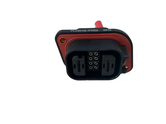 FLV2+8 High-Temp Hybrid Connector 80A 600VAC Schwarzes ABS Gehäuse für Industriefahrzeuge