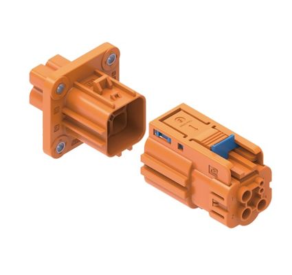 Neopower 800V 40A HVIL 2+1 Pin EV-Steckverbinder