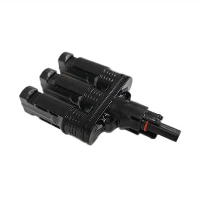 Neopower MC4 One-in-Three Plug & Socket – IP67 Waterproof 3-Way Solar Branch Connector for Photovoltaic Systems