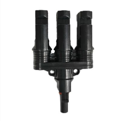 Neopower MC4 One-in-Three Plug & Socket – IP67 Waterproof 3-Way Solar Branch Connector for Photovoltaic Systems
